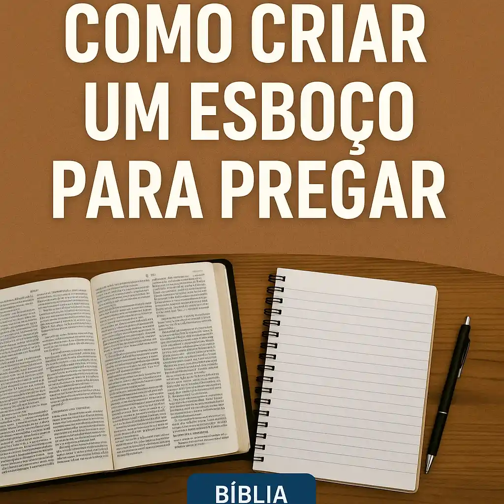 Como Criar um Esboço para Pregar: Guia Completo para Mensagens Bíblicas Impactantes
