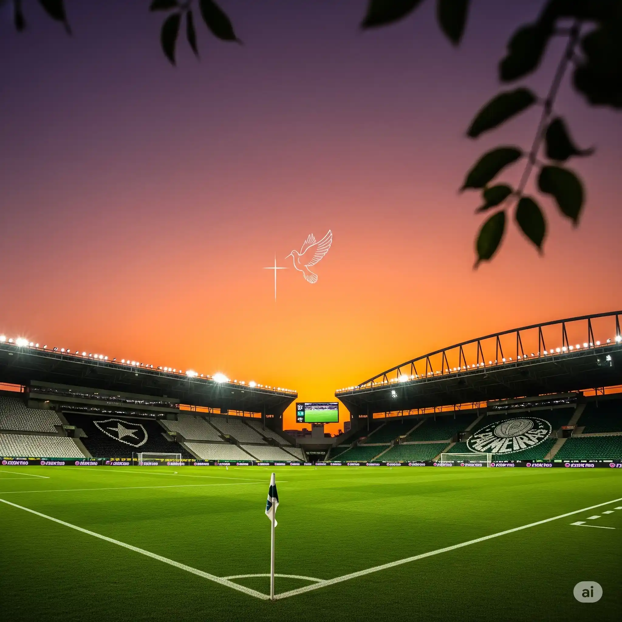 Botafogo x Palmeiras: Paz na Derrota